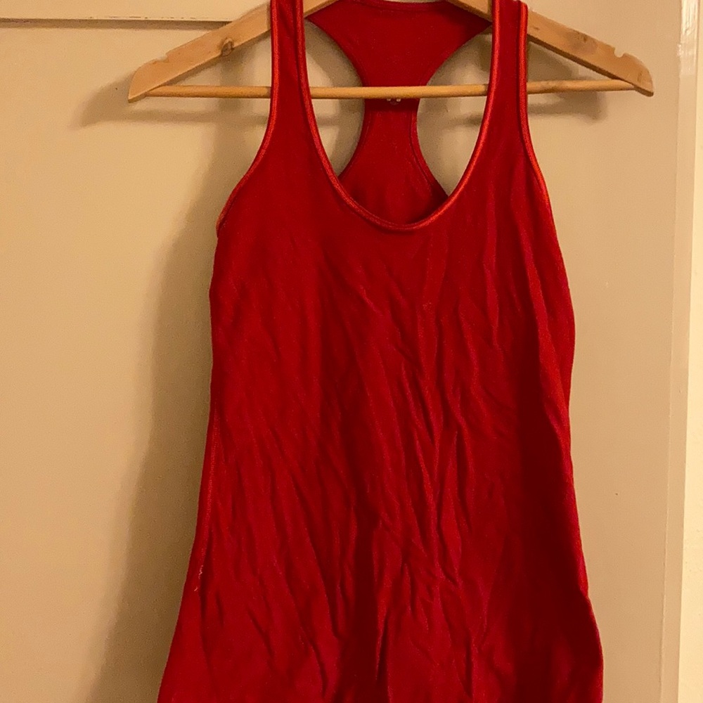 Lululemon red cool Racerback